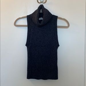 Abercrombie sleeveless turtleneck